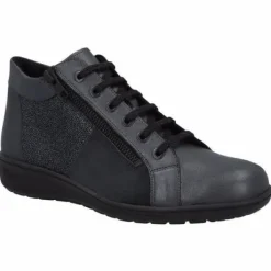 Boots<Solidus - Wijdte H - 27005 - Grijs - Uitneembaar voetbed