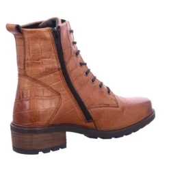 Boots<Solidus - Wijdte H/ K - 61000 30427 - Cognac - Uitneembaar voetbed