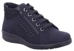 Boots<Solidus - Wijdte K - 29053 80352 - Blauw - Uitneembaar voetbed