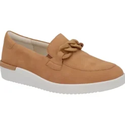 Instapschoenen<Solidus - Wijdte K - 51013 - Cognac - Uitneembaar Voetbed