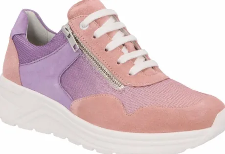 Veterschoenen<Solidus - Wijdte K - 59500 - rose - Uitneembaar voetbed