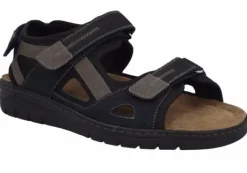 Sandalen<Solidus - WijdteH - 78072 - Blauw - Uitneembaar voetbed