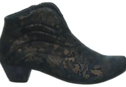 Korte Halfhoge Laarzen<Think - 000686 8020 - Blauw - Uitneembaar voetbed