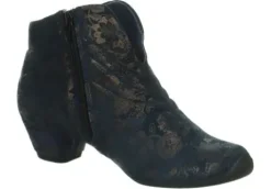 Korte Halfhoge Laarzen<Think - 000686 8020 - Blauw - Uitneembaar voetbed