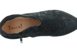 Korte Halfhoge Laarzen<Think - 000686 8020 - Blauw - Uitneembaar voetbed