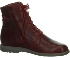 Boots<Think - 000843 5000 - Bordeaux - Uitneembaar voetbed