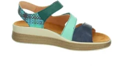 Sandalen<Think - 00585 9040 - Meggie - Blauw - Uitneembaar voetbed