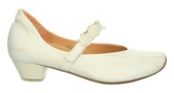 Bandschoenen<Think - 001165 1000 - Offwhite - Uitneembaar voetbed