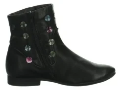 Korte Halfhoge Laarzen<Think - Guad2 - 000992 00 - Zwart - Uitneembaar voetbed