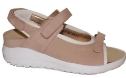 Sandalen<Verhulst - Wijdte H - 3356 3405 2802 - Zand - Uitneembaar voetbed