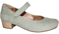 Bandschoenen<Verhulst - Wijdte K - 1301 25 58 3259 - Groen - Uitneembaar voetbed