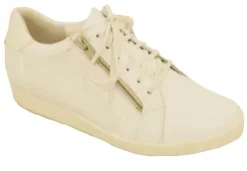 Veterschoenen<Verhulst - Wijdte K - 2333 18 19 - Wit - Uitneembaar voetbed