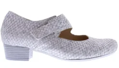 Bandschoenen<Verhulst - Wijdte K - 8305 - Licht Grijs - Uitneembaar voetbed