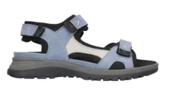 Sandalen<Waldlaufer - Wijdte H - Sora - 769004 100 263 Jeans - Uitneembaar voetbed