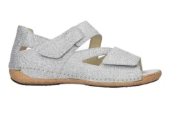 Sandalen<Waldlaufer - Wijdte H - 342025 100 211 - Zilvergrijs - Uitneembaar voetbed