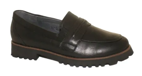Instapschoenen<Waldlaufer - Wijdte H - 772509 121 - Zwart - Uitneembaar voetbed