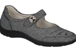 Bandschoenen<Waldlaufer - Wijdte H - 496309 146 - Zwart - Uitneembaar voetbed