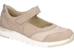 Bandschoenen<Waldlaufer - Wijdte H - 908 30 309 - Zand - Uitneembaar voetbed