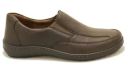 Instapschoenen<Waldlaufer - Wijdte H - 478502 Bruin - Uitneembaar voetbed