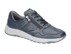 Veterschoenen<Waldlaufer - Wijdte K - 662002 199 194 - Blauw - Uitneembaar voetbed