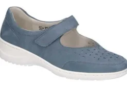 Bandschoenen<Waldlaufer - Wijdte K - 607315 191 263 - Jeans - Uitneembaar voetbed