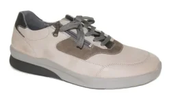 Veterschoenen<Waldlaufer - WIJDTE K - 654001 - LICHT GRIJS - UITNEEMBAAR VOETBED