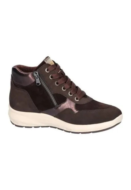 Boots<Waldlaufer - Wijdte M - 81802 400 355 - Bruin Uitneembaar voetbed