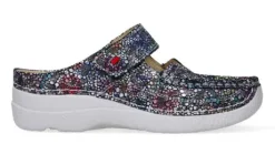 Slippers<Wolky - 0622749 - Grijs - Uitneembaar voetbed