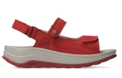 Sandalen<Wolky - Adura - 03350 10570 - Rood - Uitneembaar voetbed