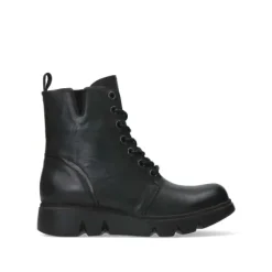 Boots<Wolky - ca H wijdte - Hope - 06325 XW 000 - Zwart - Uitneembaar voetbed