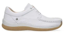 Veterschoenen<Wolky - Celebration - 0452520 100 - Wit - Uitneembaar voetbed