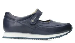 Bandschoenen<Wolky - E step - Blauw - 0580521 - Blauw - Uitneembaar voetbed