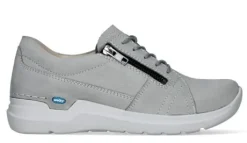 Veterschoenen<Wolky - Feltwell - 06609 - Licht Grijs - Uitneembaar voetbed