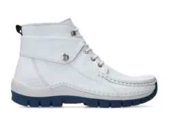 Boots<Wolky - Jump - 04700 20185 - Wit - Uitneembaar voetbed