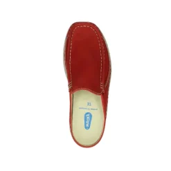 Slippers<Wolky - Roll slide - 06202 - Rood - Uitneembaar voetbed