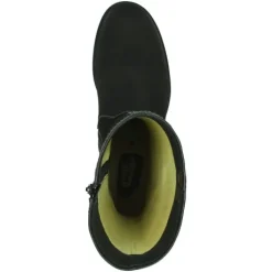 Korte Halfhoge Laarzen<Wolky - Steel 02626 - Zwart - Uitneembaar voetbed