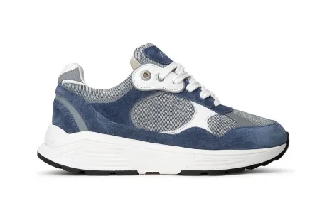 Veterschoenen<Xsensible - Wijdte G - 33005 5 255 - Blauw - Uitneembaar voetbed