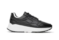 Veterschoenen<Xsensible - Wijdte G - Golden Gate - 3300 3 - Zwart - Uitneembaar voetbed