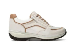 Veterschoenen<Xsensible - Wijdte G - Lucca - 30112 3 - Beige - Uitneembaar voetbed