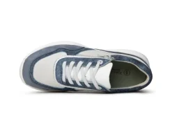 Veterschoenen<Xsensible - Wijdte H - 30085 3 255 - Jeans - Uitneembaar voetbed