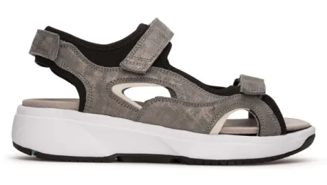 Sandalen<Xsensible - Wijdte H - Grijs - Uitneembaar voetbed